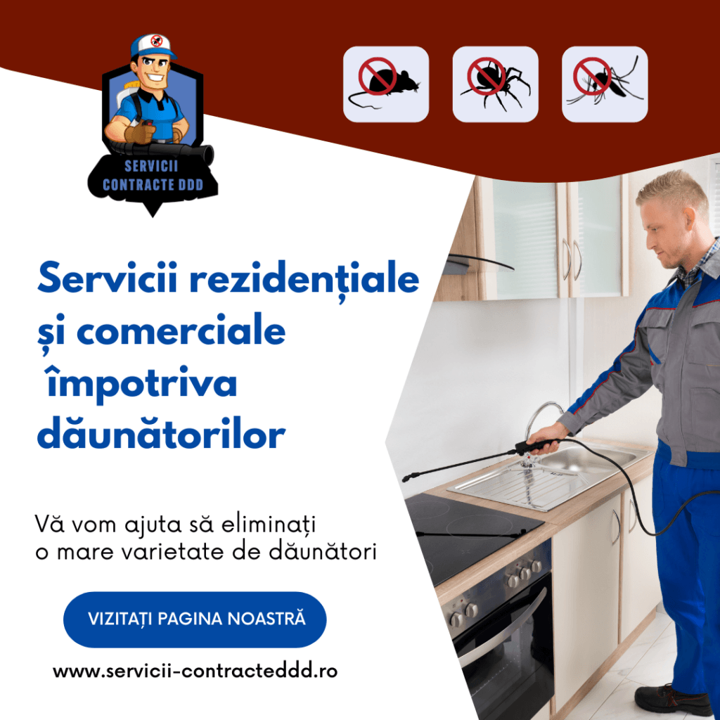 White and Red Modern Pest Control Instagram Post